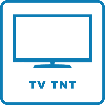 Chaque appartement est équipé d'une TV reevant la TNT.